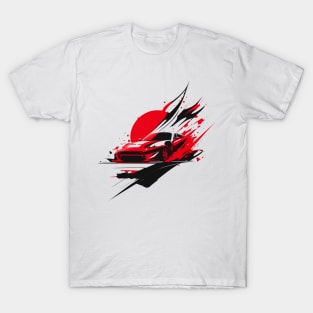 Sport Car Japanese Design T-Shirt